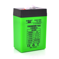 Акумуляторна батарея літієва QiSuo 6V 6A з елементами Li-ion 18650 (70X46X100) Изображение