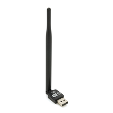 Бездротовий мережевий адаптер з антеною 10см Wi-Fi-USB LV-UW10-5DB MTK7601, 802.11bgn,150MB, 2.4GHz,WIN7/XP/Vista/ 2K/ MAC/LINUX Изображение