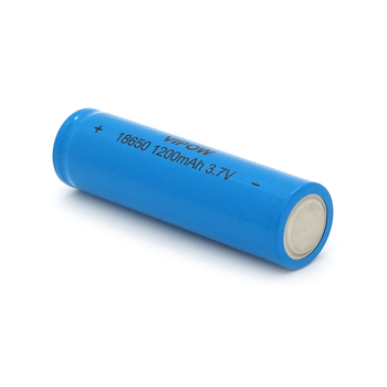 Акумулятор 18650 Li-Ion Vipow ICR18650 TipTop, 1200mAh, 3.7V, Blue Q50/500 Изображение