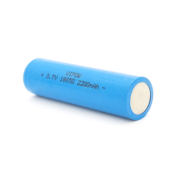 Акумулятор 18650 Li-Ion Vipow ICR18650 TipTop, 2200mAh, 3.7V, Blue Q50/500 Зображення
