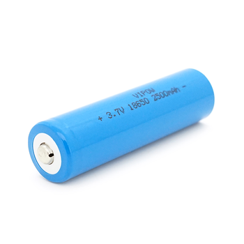 Акумулятор 18650 Li-Ion Vipow ICR18650 TipTop, 2500mAh, 3.7V, Blue Зображення