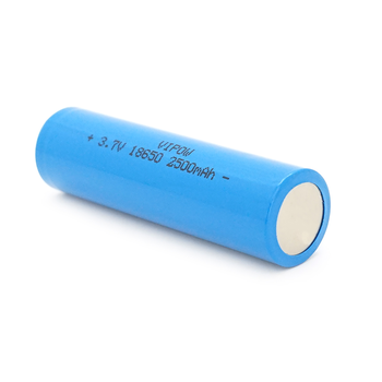 Акумулятор 18650 Li-Ion Vipow ICR18650 TipTop, 2500mAh, 3.7V, Blue Зображення