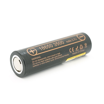 Акумулятор 18650 Li-Ion LiitoKala Lii-35A, 3500mah (3550-3650mah, 3.7V (2.75-4.2V), Black, PVC BOX Q2,  цiна за 1 шт Зображення
