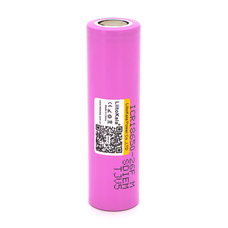 Акумулятор 18650 Li-Ion LiitoKala Lii-26FM, 2600mah (2450-2650mah), 3.7V (2.75-4.2V), Pink, PVC BOX Зображення