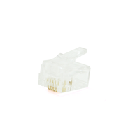 Коннектор PiPo RJ-11 6P4C UTP Cat-3 (100 шт / уп.) Q10 Изображение