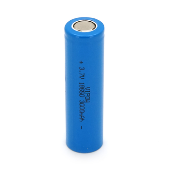 Акумулятор 18650 Li-Ion Vipow ICR18650 FlatTop, 3000mAh, Blue Зображення