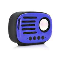 Колонка A4 Bluetooth 4.1 до 10m, 1х5W, 4Ω, 600mAh, ≥90dB, TF card/USB, DC 5V, Blue Зображення