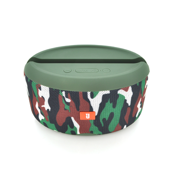 Колонка F22 Bluetooth 4.1 до 10m, 2х4W, 4Ω, 1200mAh, ≥90dB, TF card/USB, DC 5V, Khaki Изображение