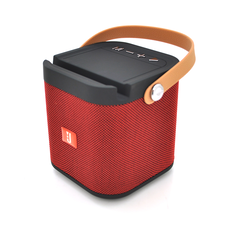 Колонка J12 Bluetooth 4.1 до 10m, 1х3W, 4Ω, 600mAh, ≥90dB, TF card/USB, DC 5V, Red Изображение