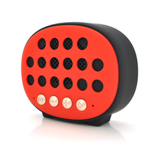 Колонка T9 Bluetooth 4.1 до 10m, 1х3W, 4Ω, 600mAh, ≥90dB, TF card/USB, DC 5V, Red Изображение