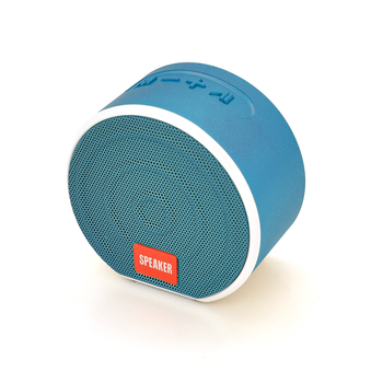 Колонка T8 Bluetooth 4.1 до 10m, 1х3W, 4Ω, 600mAh, ≥90dB, TF card/USB, DC 5V, Blue Зображення