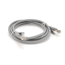 Патч-корд литий VEGGIEG, CCA, UTP, RJ45, Cat.5e, 2m, сірий Изображение