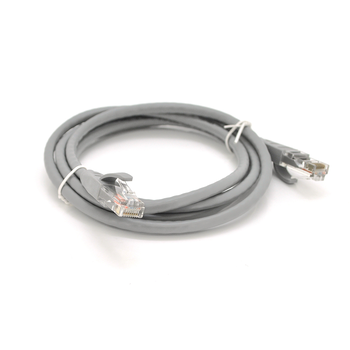 Патч-корд литий VEGGIEG, CCA, UTP, RJ45, Cat.5e, 5m, сірий Зображення
