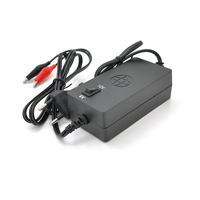 Автоматичний ЗП для акумулятора 6V/12V, ONK-6V12V1500, 100-240V, 1,5A, клеми (AGM/GEL/Lead) Зображення