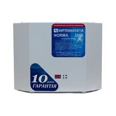 Стабілізатор напруги теристорні NORMA 3,5 (3500Вт) 220В, стабілізація 150-300, 9 ступенів Зображення
