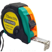 Рулетка гумова STANDART, 7,5м, Q48 Зображення