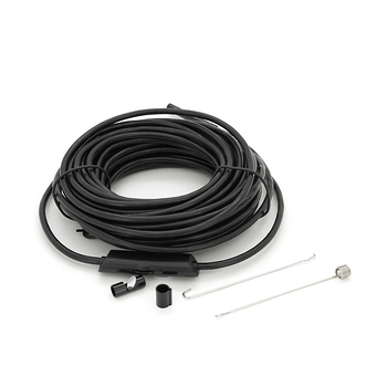 Універсальний ендоскоп 3в1 (USB/MicroUSB/Type-C) для смартфона/ПК, камера 5.5мм, м'який кабель 10м, з LED-підсвічуванням, IP67 Зображення