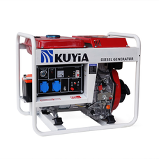 Генератор дизельний Kuyia TM3500CL, однофазний, 110-240V, 50Hz, 2,8-3кВт, об'єм 12,5л Изображение
