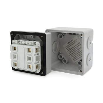 Перемикач ON/OFF Chenf, 250V/10A, IP66, Box Зображення