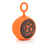 Колонки WAVE-110 Bluetooth 4.2, до 10m, 2х3W, 600mAh, ≥92dB, USB-micro, DC 5V, Black/Orange, BOX, Q20 Зображення