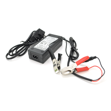 Зарядний пристрій Merlion для акумуляторів LiFePO4 12V(14,6V),4S,3A-36W + крокодили,BOX,Q50 Изображение