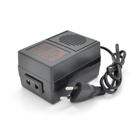 Перетворювач напруги трансформаторний 150W Input 220 V / Output 110V, + універсальна розетка (real 150W) Зображення