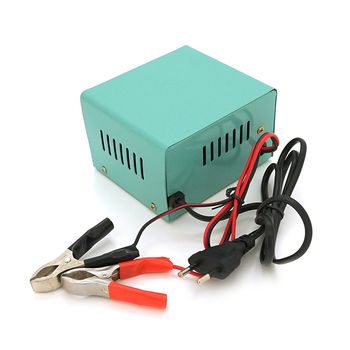 Автомобільне ЗУ 6V/12V 8А, з індикацією, AC 200V-240V, DC 6V-12V/0.9A + крокодили, Q20 Зображення