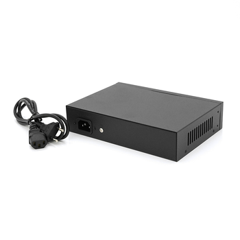 POE комутатор JY-1010B 8 POE 10/100 + 2 RJ45 10/100 + вбудований блок живлення 52V 2.3A Зображення