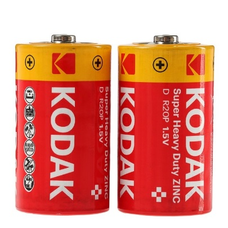 Батарейка сольова KODAK Extra Heavy Duty R20, 2шт в shrink, ціна за shrink Изображение