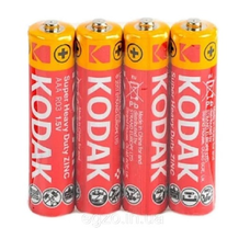 Батарейка сольова KODAK Super Heavy Duty R3, ААА, 4шт в shrinkі, ціна за shrink Изображение