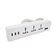 Мережевий фільтр ТВ-Т13, 3 розетки + 3 USB, 2 м, перетин 3х0,75мм, 2500W, White, Box Изображение