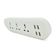 Мережевий фільтр ТВ-Т16, 3 розетки + 4 USB, 2 м, перетин 3х0,75мм, 3000W, White, Box Изображение