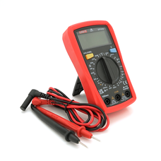 Мультиметр UNI-T UT131D Вимірювання: V (AC/DC), A (DC), Ω, NCV. Функції: продзвонювання, тест діодів, автовідключення. Изображение