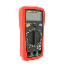 Мультиметр UNI-T UT133B Вимірювання: V (AC/DC), A (DC), Ω, C, NCV. Функції: продзвонювання, тест діодів, перевірка батарей Изображение
