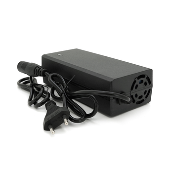 Зарядний пристрій для акумуляторів Li-ion 48V3A(54.6V),13S,штекер 3-pin XLR 18 mm(1+/2-),з індикацією,BOX Зображення
