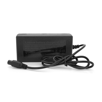 Зарядний пристрій для акумуляторів Li-ion 36V2A(42V),10S,штекер 3PIN GX12 8MM(1+/2-)+ кабель живлення,BOX Зображення