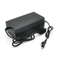 Зарядний пристрій Jinyi для акумуляторів LiFePo4 48V(58,4V),16S,8A,штекер Triangle plug (T-tipe/C13/IEC),з індикацією,BOX Зображення