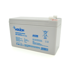Акумуляторна батарея MERLION AGM GP1295F2 12 V 9,5 Ah (150 x 65 x 95 (100)) White Q10/420 Зображення