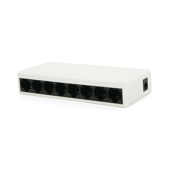 Комутатор Merlion MS1008 8 портів Ethernet 10/100 Мбіт/сек. DC 5V. Блок живлення 5V у комплекті Q100 Зображення