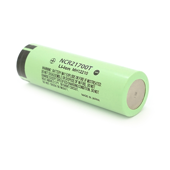 Акумулятор 21700 Li-Ion NCR 21700T, 5000mAh,3.7V-4.2V, Green, 2 шт. в упаковці, ціна за 1 шт Зображення