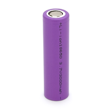 Акумулятор Li-ion 18650 3000mAh 3.7V, Purple, 2 шт. в упаковці, ціна за 1 шт Изображение
