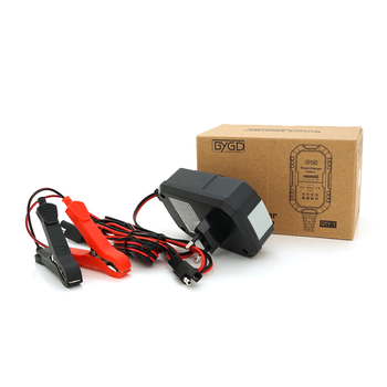 Автомобільне ЗУ BYGD, 6/12V, 220-240V, 1,5A, LED-індикація, клемми (AGM/GEL/Lead) Зображення