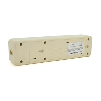 Колодка PiPo PP / SP-4724/4, 16А, 220-240В, із заземленням 4 гнізда, Q20/40 Изображение