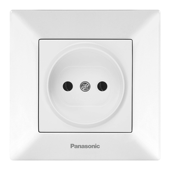 Розетка Panasonic Arkedia Slim, біла Зображення