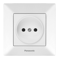 Розетка Panasonic Arkedia Slim, швидкий монтаж, біла Зображення