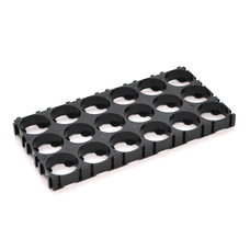 Кронштейн до акумуляторного блоку  18650 3*6p - 18.4mm Изображение