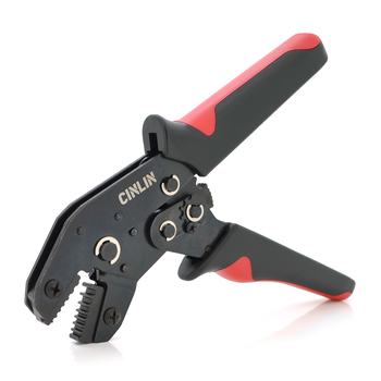 Інструмент обжимний SN-02WF для обжимки клем, 0.14-2.5mm2, Black-red Зображення