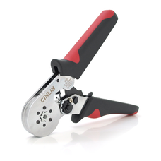 Крімпер CI-6-6 для обтиску кабельного накінечника, 0.25-6mm2, Black-red Зображення