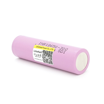 Акумулятор 18650 Li-Ion LiitoKala Lii-30Q, 3000mah (2900-3100mah), 27A, 3.7V (2.5-4.25V), Pink, PVC Зображення