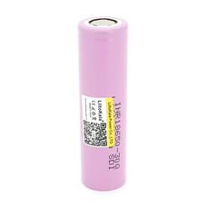 Акумулятор 18650 Li-Ion LiitoKala Lii-30Q, 3000mah (2900-3100mah), 27A, 3.7V (2.5-4.25V), Pink, PVC Зображення